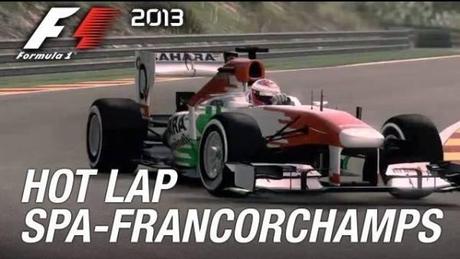 f1 2013 spa giro veloce trailer