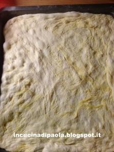 Pizza in teglia con preimpasto poolish