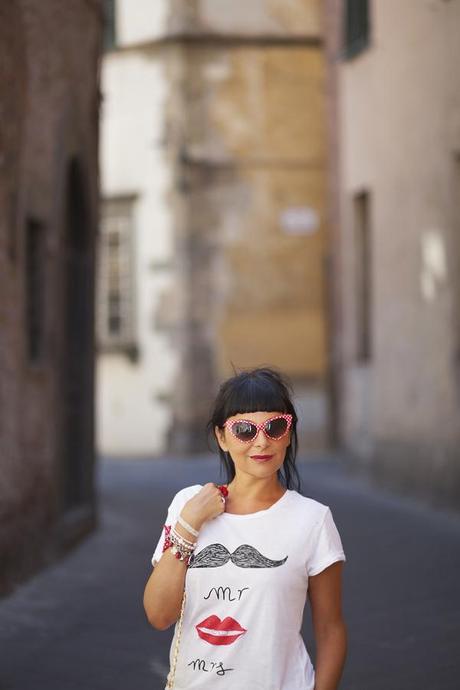 smilingischic, fashion blog, outfit, street style, Lucca, Lips, Cat Eye sunglasses, ZeroUV, Zara, 