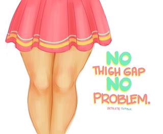 Thigh Gap, pericolosa ossessione