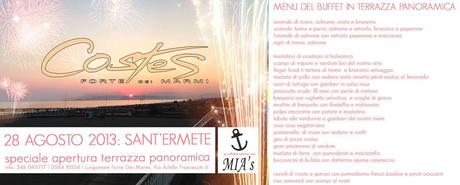 menu buffet ermete costes