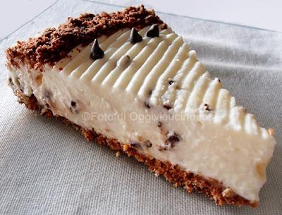 Cheesecake con Crema Vaniglia Stracciatella