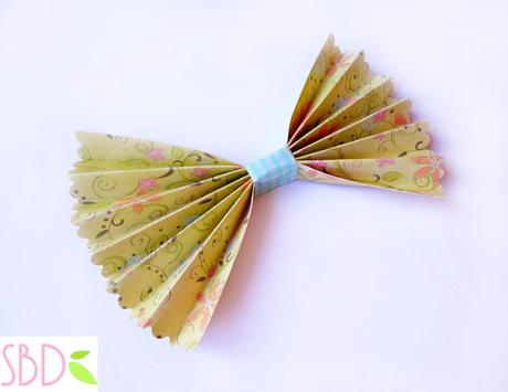 Scrapbooking: Tre tipi di Fiocchi di carta - Three types of paper Bows