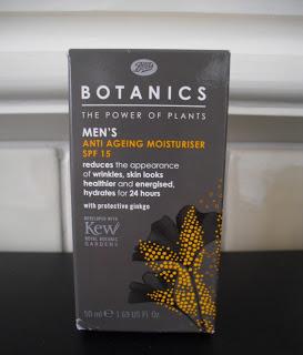 Skincare Routine For Men: Boots Botanics.