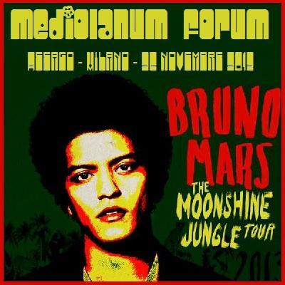 Bruno Mars - The Moonshine Jungle Tour 2013.