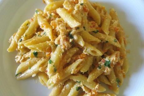 penne polpa di granchio