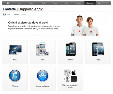 supporto apple new