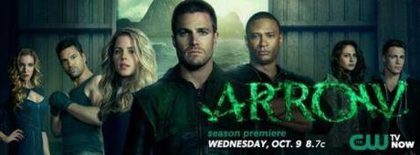 Arrow: poster e banner seconda stagione The CW Stephen Amell Arrow 