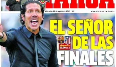 Rassegna Stampa – Marca: Simeone signore delle finali sfida il Barcellona