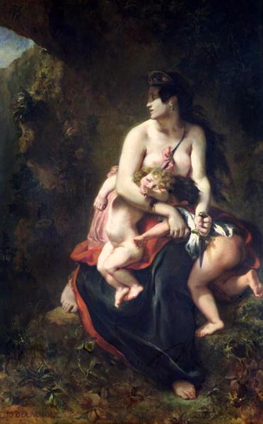 Medea - Delacroix, 1838, Musée des Beaux-Arts, Lille