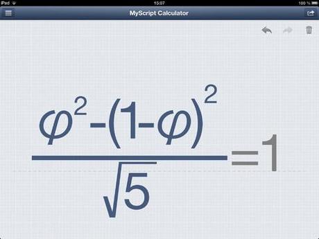 MyScript Calculator, la calcolatrice a mano libera | Recensione Applecentury