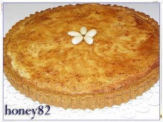 CROSTATA FRANGIPANE ALLE MANDORLE GLASSATA