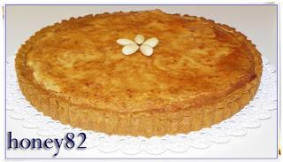 CROSTATA FRANGIPANE ALLE MANDORLE GLASSATA