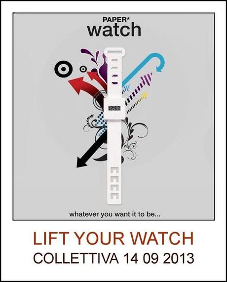 14 settembre: lift your watch