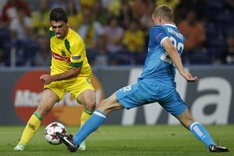 Zenit-Paços de Ferreira 4-2, i russi passano il turno in tutta tranquillità