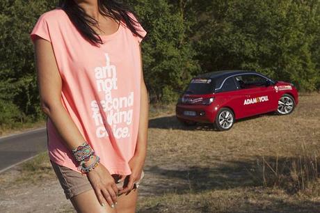 Smilingischic, fashionblog, Lucca, Driving is chic, recensione opel adam , city car, 