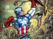 versione definitiva della cover variant Ortolani Capitan America