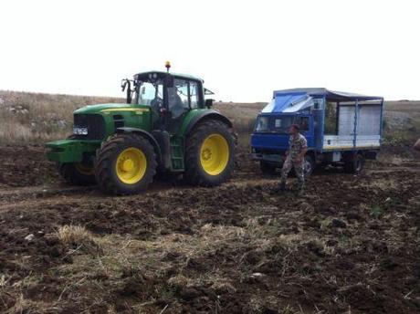 Spinazzola/ Parco Alta Murgia. I militari della “Pinerolo” ritrovano un camion rubato a Trinitapoli