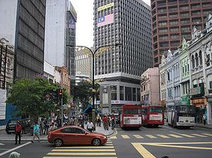 Old Market Square (Medan Pasar) in central Kua...