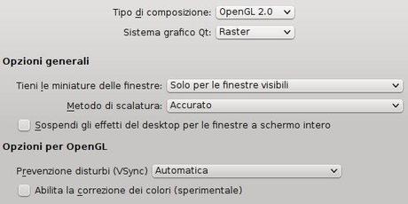 Credo che sia meglio impostare Raster come sistema grafico Qt!