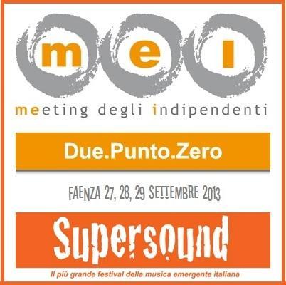 Al via il M.E.I. 2.0 che si terrà il 27, 28 e 29 settembre 2013 a Faenza.