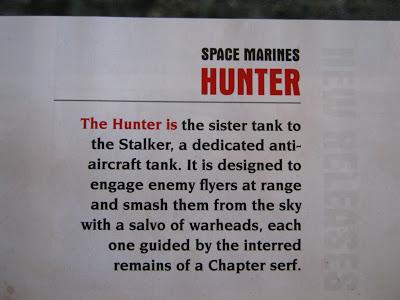 Nuovi Space Marine: Stalker, Hunter e Squadra Comando del Reclusiam