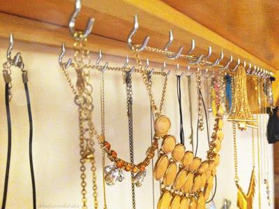 #DIY Jewelry Organizer