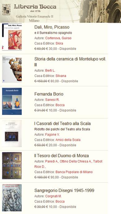 Libreria Bocca Milano