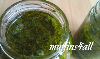 Pesto di foglie di sedano