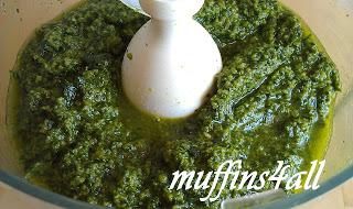 Pesto di foglie di sedano