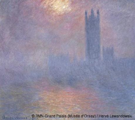Claude Monet: Il parlamento nella nebbia