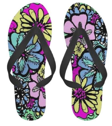 PATTERNPRINTS JOURNAL VA IN VACANZA / IMMAGINI DI FLIP FLOP