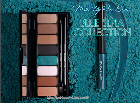 Make Up For Ever, Blue Sepia Collection A/I 2013 - Preview