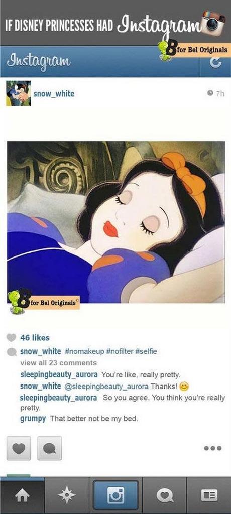 What If Your Disney Princesses Had Instagram?