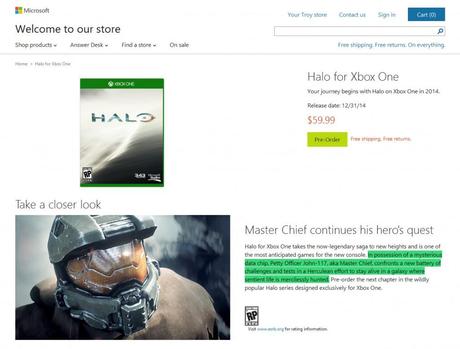 Primi dettagli per Halo su Xbox One