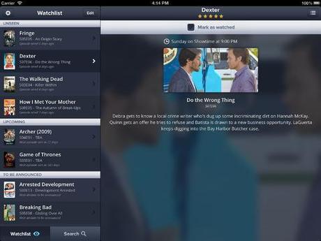 Episodes iPad