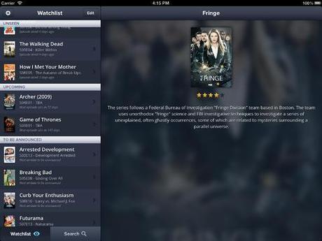 Episodes iPad