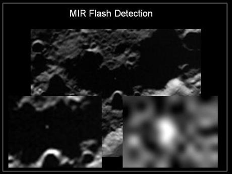 LCROSS impact - Cabeus crater