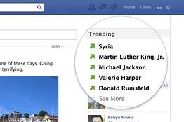 Facebook sta testando la sezione Trending nel News Feed