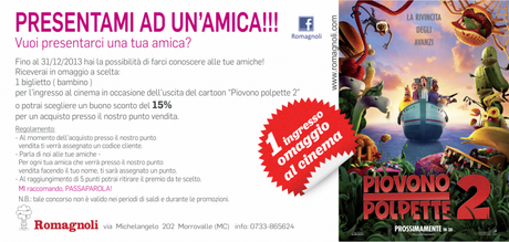 Gratis al cinema con Romagnoli!