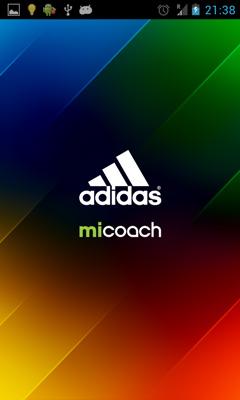 Adidas micoach avvio