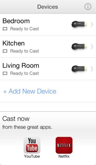 Chromecast iPhone