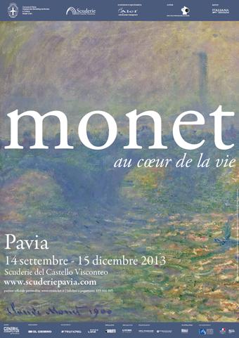 Monet au cœur de la vie - a Pavia a cura di Philippe Cros