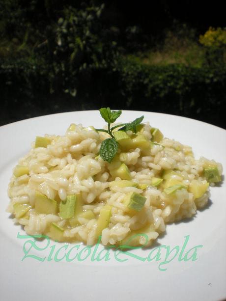 risotto zucchine e menta (3)b