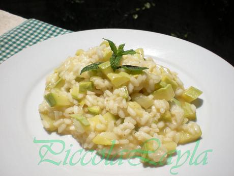 risotto zucchine e menta (1)b