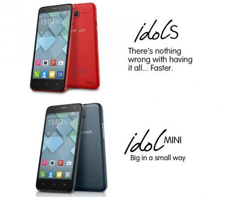 Alcatel ufficializza One Touch Idol S ed One Touch Idol Mini