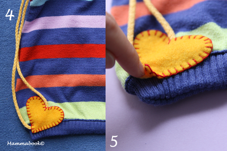 Tutorial: da vestitino a zainetto – DIY from dress to backpack