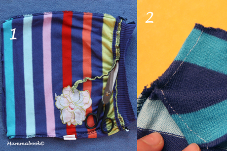 Tutorial: da vestitino a zainetto – DIY from dress to backpack