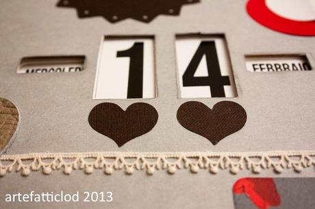 san valentino... prove di scrapbooking!