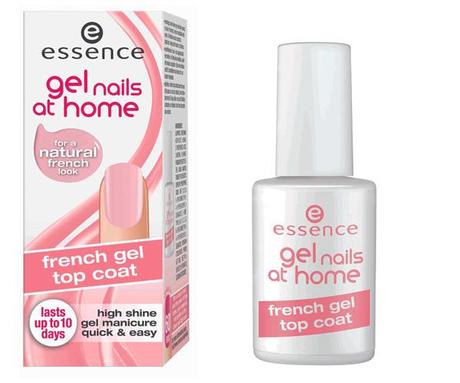 top coat gel per french Essence Gel Nail at home